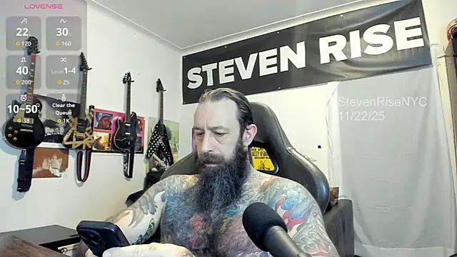 StevenRiseNYC online show from November 23, 11:54 am