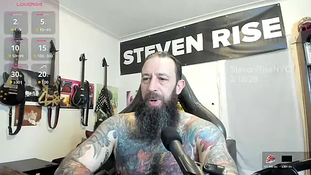 StevenRiseNYC online show from February 18, 12:23 pm