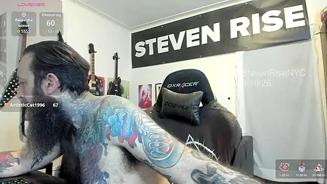 StevenRiseNYC online show from April 10, 12:32 pm