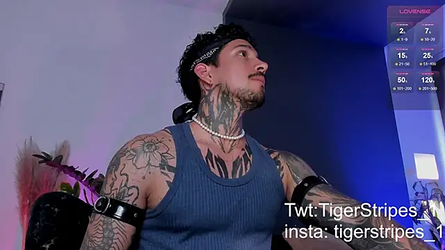 Snapshot of TigerStripes1_ chatting on March 19, 8:54 pm TigerStripes1 online show from March 19, 8:54 pm