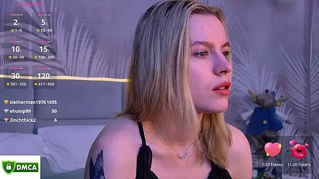 AmaliaBell online show from January 6, 8:07 pm