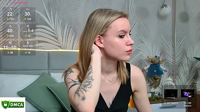 AmaliaBell online show from January 12, 1:05 pm