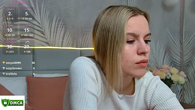 AmaliaBell online show from January 25, 8:00 pm